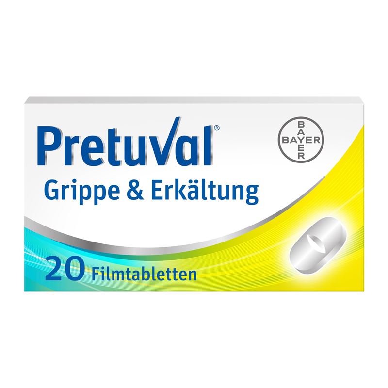 PRETUVAL Grippe und Erkältung Filmtabl 20 Stk