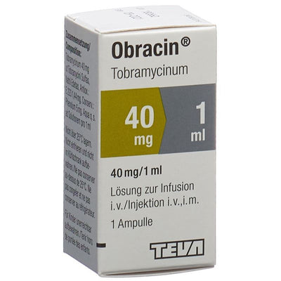 OBRACIN Inj Lös 40 mg/ml Durchstf 1 ml