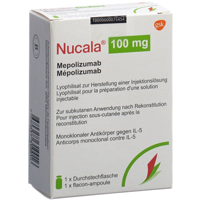 NUCALA Trockensub 100 mg/ml Durchstf