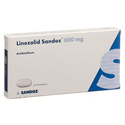 LINEZOLID Sandoz Filmtabl 600 mg 10 Stk