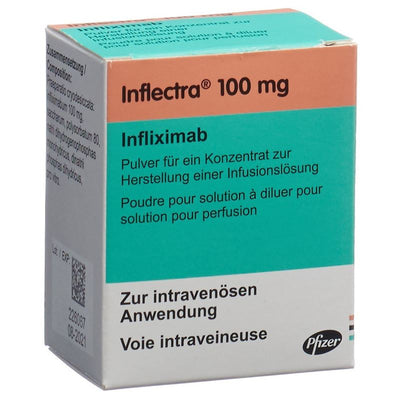 INFLECTRA Trockensub 100 mg Durchstf