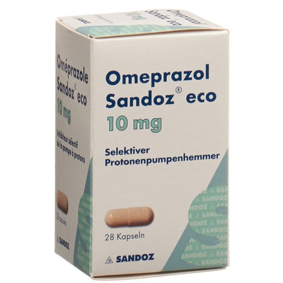 OMEPRAZOL Sandoz eco Kaps 10 mg Ds 28 Stk