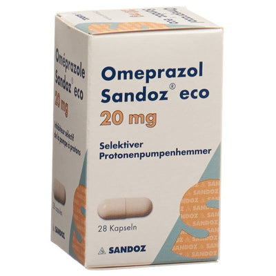 OMEPRAZOL Sandoz eco Kaps 20 mg Ds 28 Stk