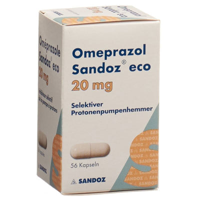 OMEPRAZOL Sandoz eco Kaps 20 mg Ds 56 Stk