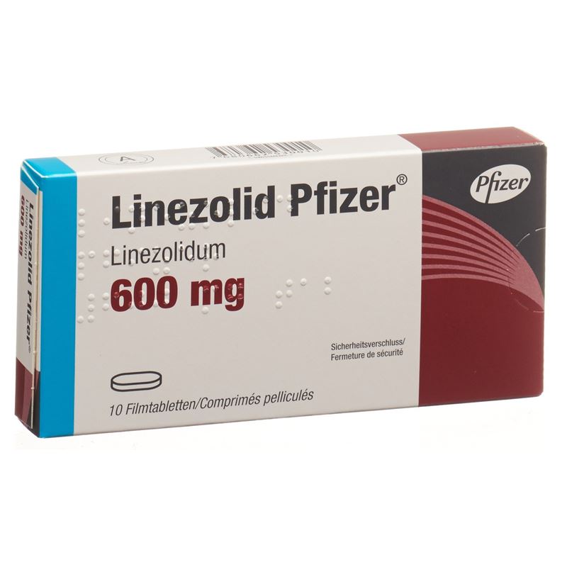 LINEZOLID Pfizer Filmtabl 600 mg 10 Stk