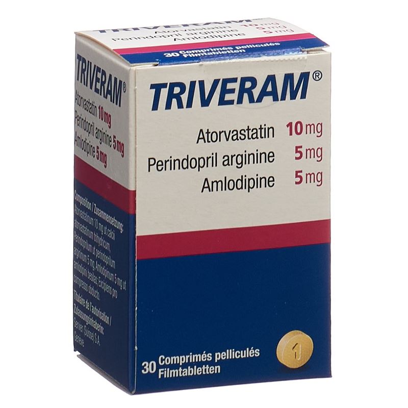 TRIVERAM Filmtabl 10/5/5mg Ds 30 Stk