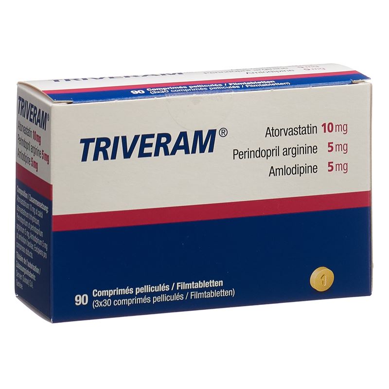 TRIVERAM Filmtabl 10/5/5mg 3 Ds 30 Stk