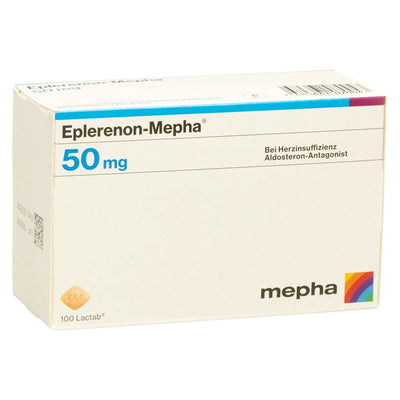 EPLERENON Mepha Filmtabl 50 mg 100 Stk