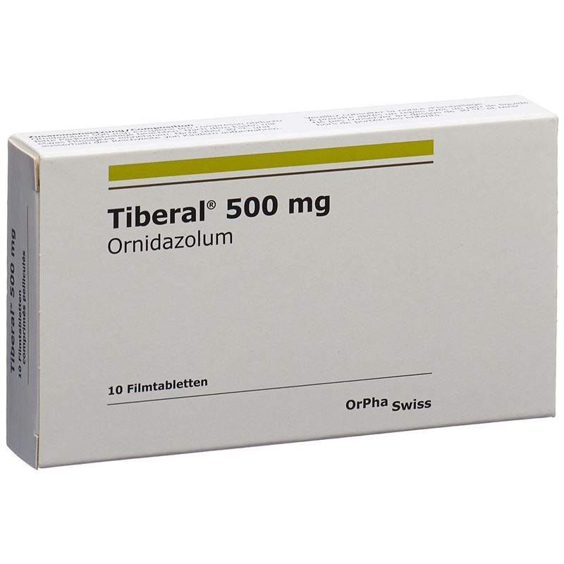 TIBERAL Filmtabl 500 mg 10 Stk