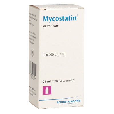 MYCOSTATIN Susp 100000 E/ml Fl 24 ml