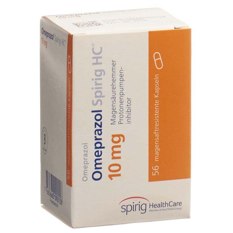 OMEPRAZOL Spirig HC Kaps 10 mg Ds 56 Stk