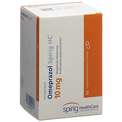 OMEPRAZOL Spirig HC Kaps 10 mg Ds 98 Stk