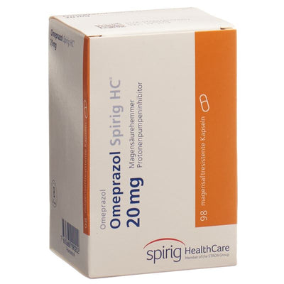 OMEPRAZOL Spirig HC Kaps 20 mg Ds 98 Stk