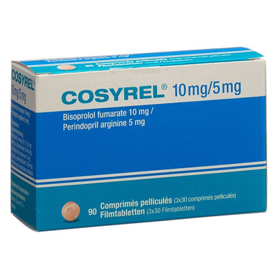 COSYREL Filmtabl Biso 10mg/Perind 5mg 3 x 30 Stk