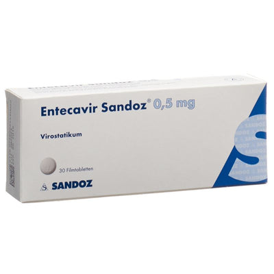 ENTECAVIR Sandoz Filmtabl 0.5 mg 30 Stk