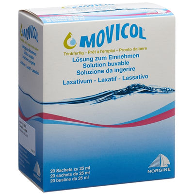 MOVICOL Trinkfertig Lös z Einnehmen 20 Btl 25 ml