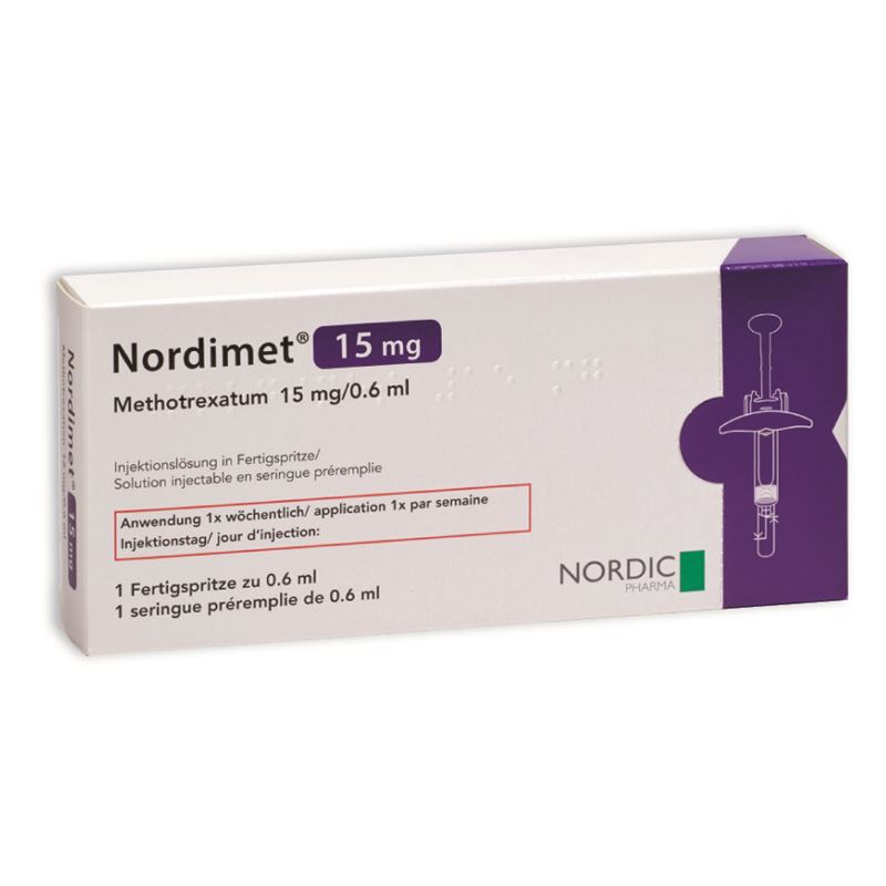 NORDIMET Inj Lös 15 mg/0.6ml Fertspr