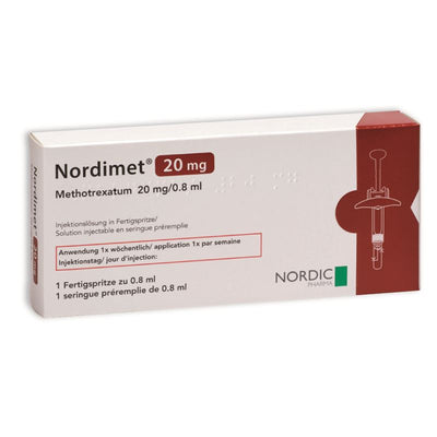 NORDIMET Inj Lös 20 mg/0.8ml Fertspr