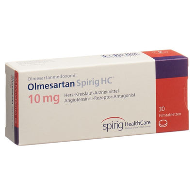 OLMESARTAN Spirig HC Filmtabl 10 mg 30 Stk