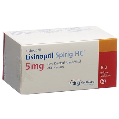 LISINOPRIL Spirig HC Tabl 5 mg 100 Stk