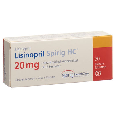 LISINOPRIL Spirig HC Tabl 20 mg 30 Stk