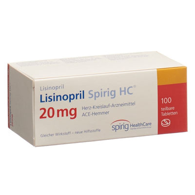 LISINOPRIL Spirig HC Tabl 20 mg 100 Stk