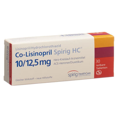 CO-LISINOPRIL Spirig HC Tabl 10/12.5 mg 30 Stk