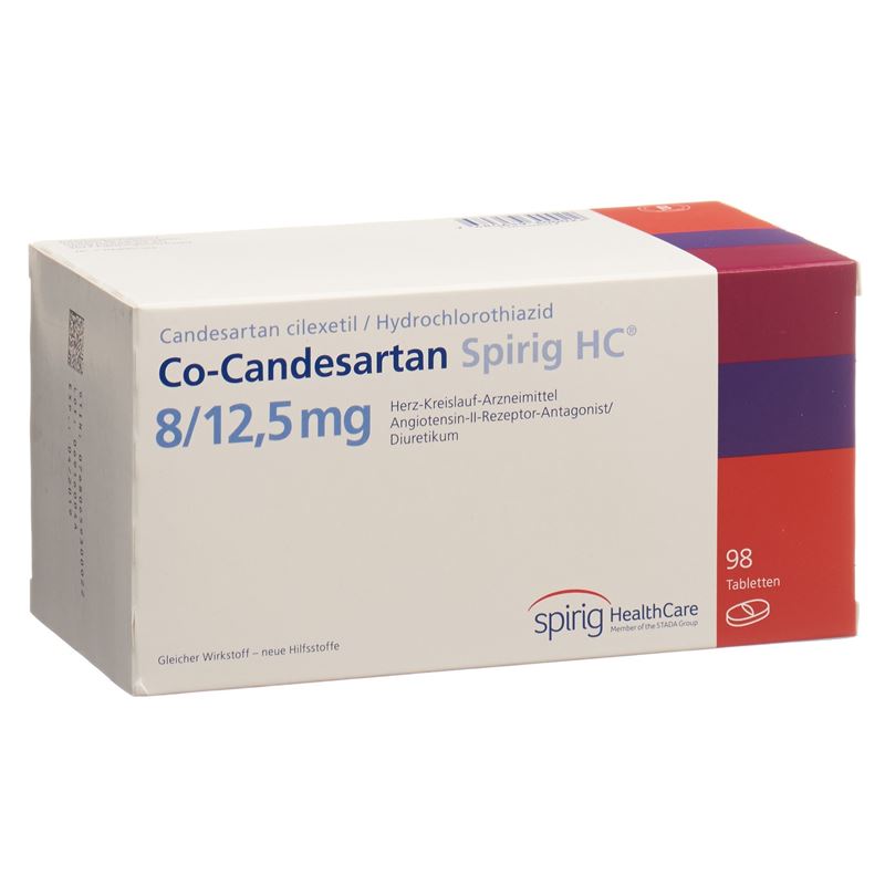 CO-CANDESARTAN Spirig HC Tabl 8/12.5mg 98 Stk