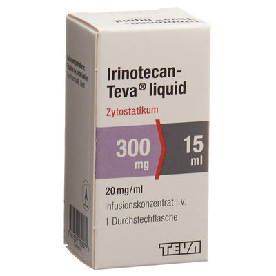 IRINOTECAN Teva liquid 300 mg/15ml Durchstf