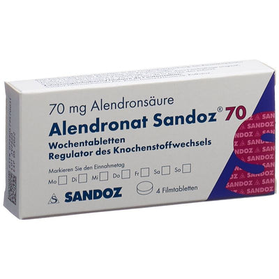 ALENDRONAT Sandoz Filmtabl 70 mg 4 Stk