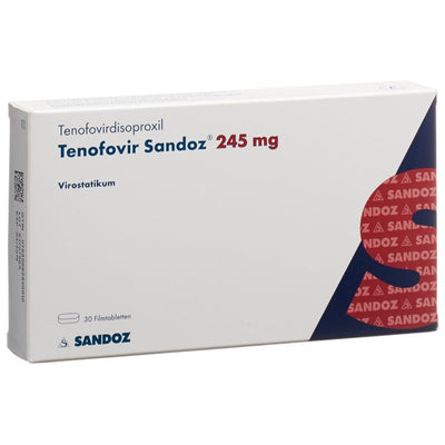 TENOFOVIR Sandoz Filmtabl 245 mg 30 Stk