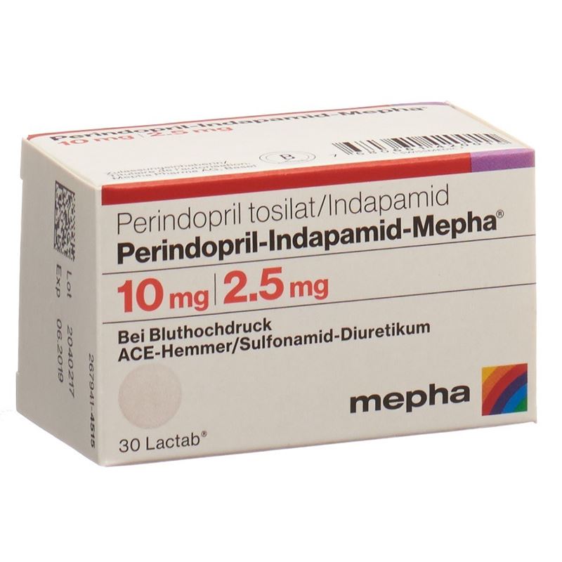 PERINDOPRIL Indapamid-Mepha 10/2.5 Ds 30 Stk