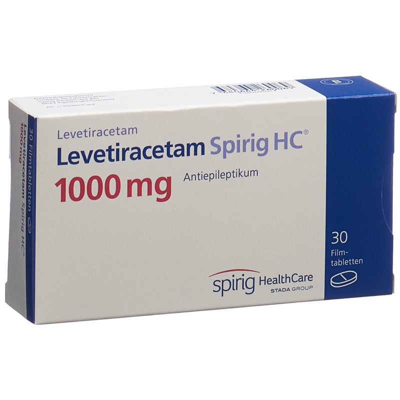 LEVETIRACETAM Spirig HC Filmtabl 1000 mg 30 Stk