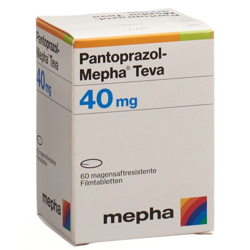 PANTOPRAZOL Mepha Teva Filmtabl 40 mg Ds 60 Stk