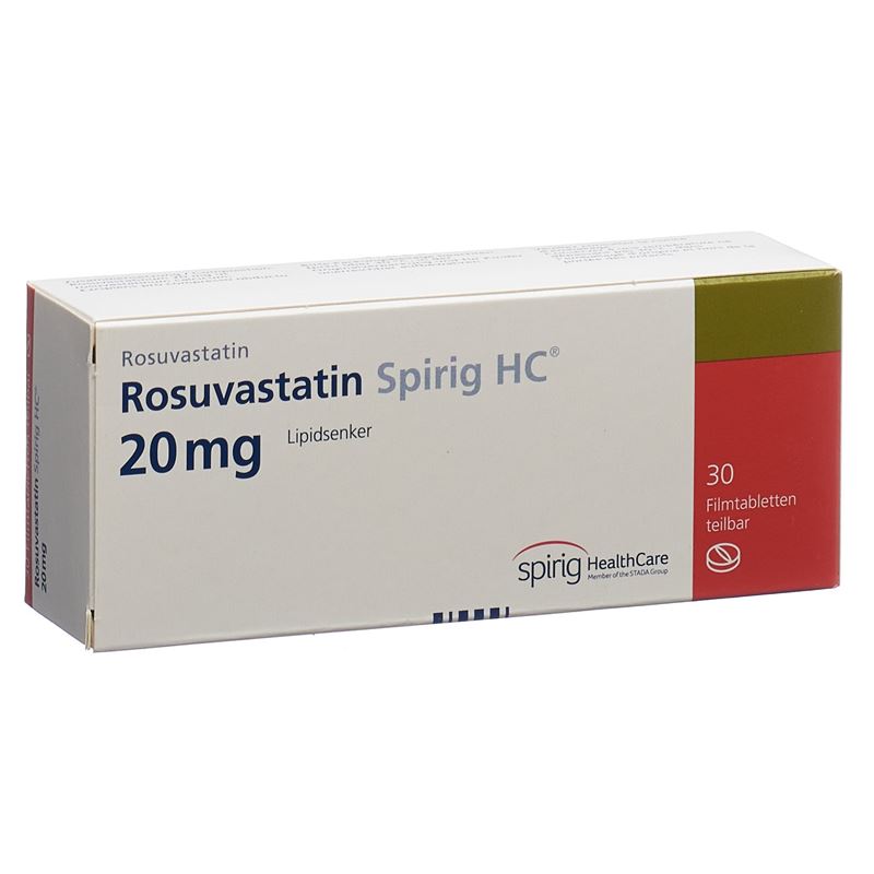 ROSUVASTATIN Spirig HC Filmtabl 20 mg 30 Stk