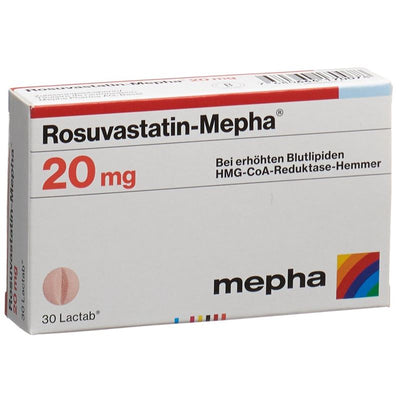 ROSUVASTATIN Mepha Filmtabl 20 mg 30 Stk