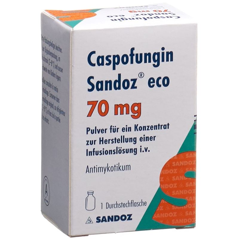 CASPOFUNGIN Sandoz eco Trockensub 70 mg Vial