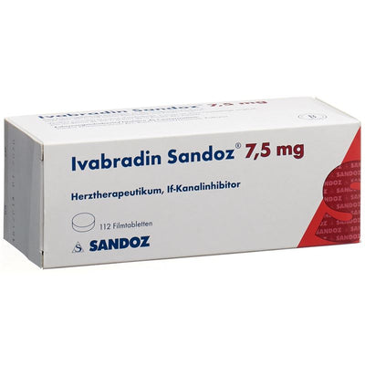 IVABRADIN Sandoz Filmtabl 7.5 mg 112 Stk