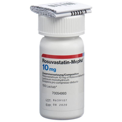 ROSUVASTATIN Mepha Filmtabl 10 mg Ds 100 Stk