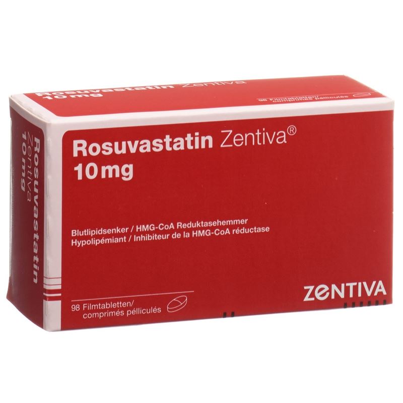 ROSUVASTATIN Zentiva Filmtabl 10 mg 98 Stk