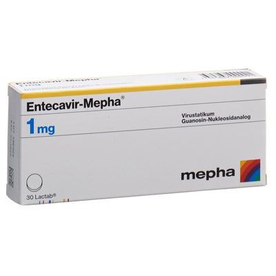 ENTECAVIR Mepha Lactab 1 mg 30 Stk