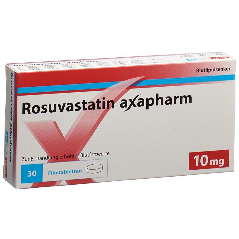 ROSUVASTATIN axapharm Filmtabl 10 mg 30 Stk