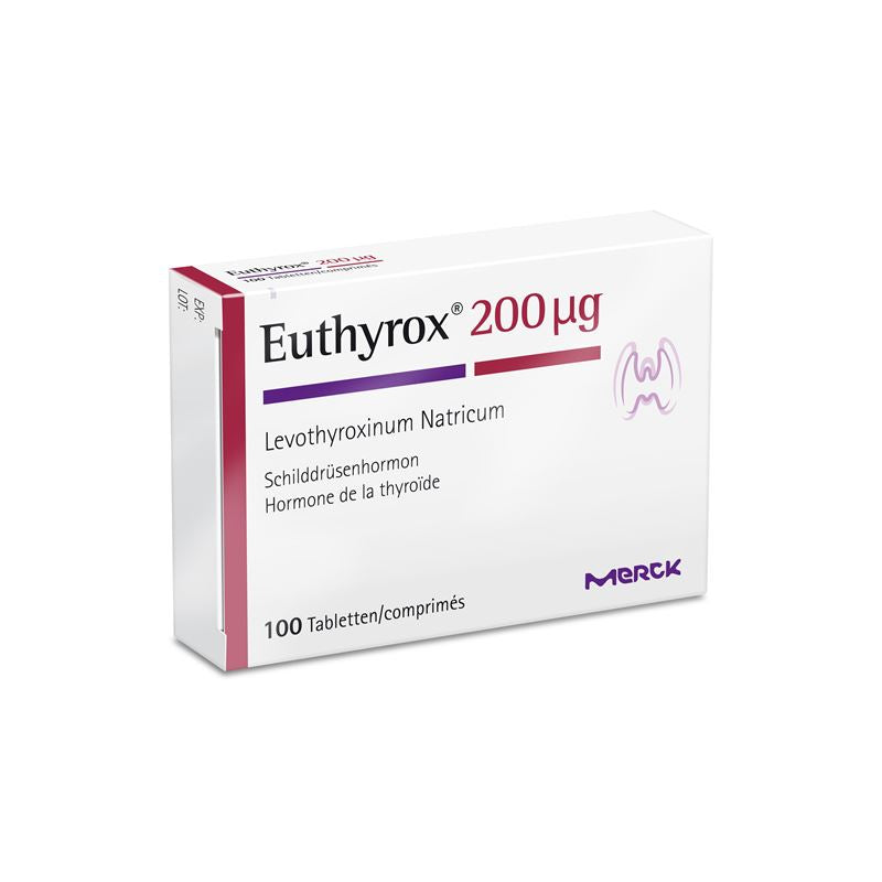 EUTHYROX 200 Tabl 200 mcg 100 Stk