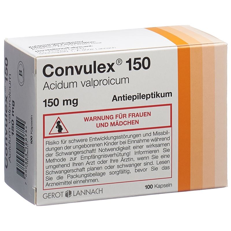 CONVULEX Kaps 150 mg 100 Stk