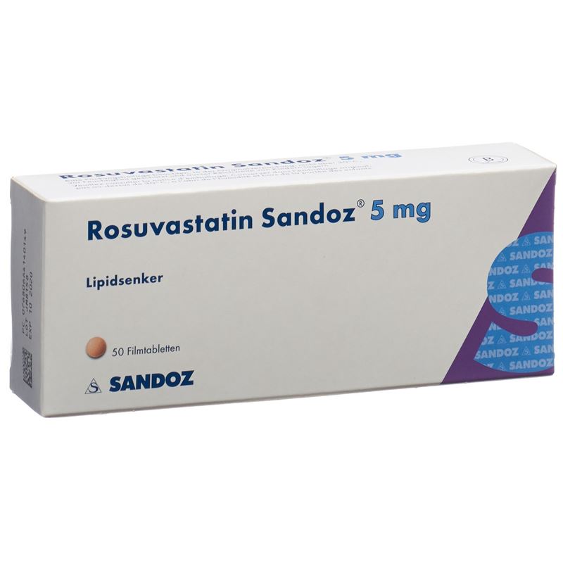 ROSUVASTATIN Sandoz Filmtabl 5 mg 50 Stk