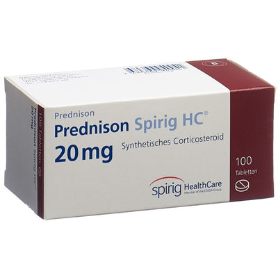 PREDNISON Spirig HC Tabl 20 mg 100 Stk