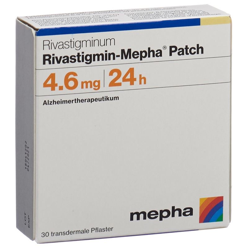 RIVASTIGMIN Mepha Patch 4.6 mg/24h Btl 30 Stk