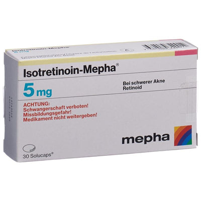 ISOTRETINOIN Mepha Solucaps 5 mg 30 Stk