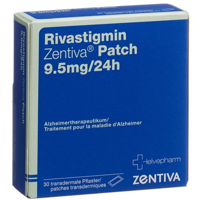 RIVASTIGMIN Zentiva Patch 9.5 mg/24h 30 Stk