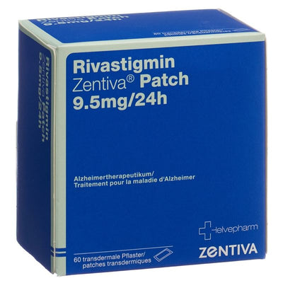 RIVASTIGMIN Zentiva Patch 9.5 mg/24h 60 Stk